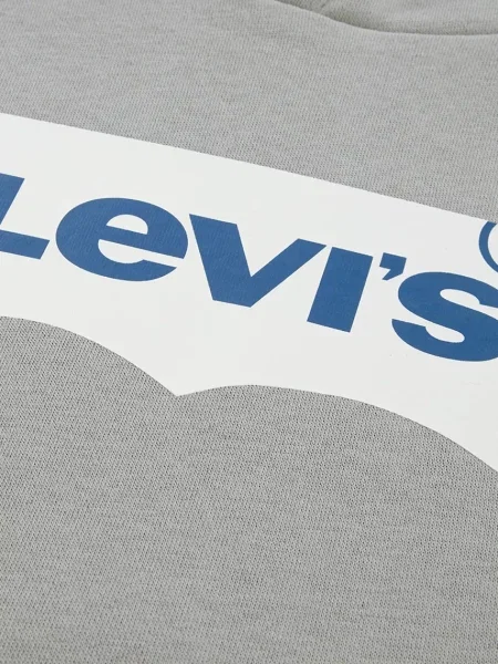 Суичър с качулка Levi's® сиво