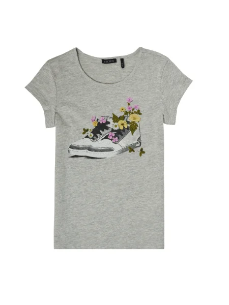 Tricou copii Ikks gri