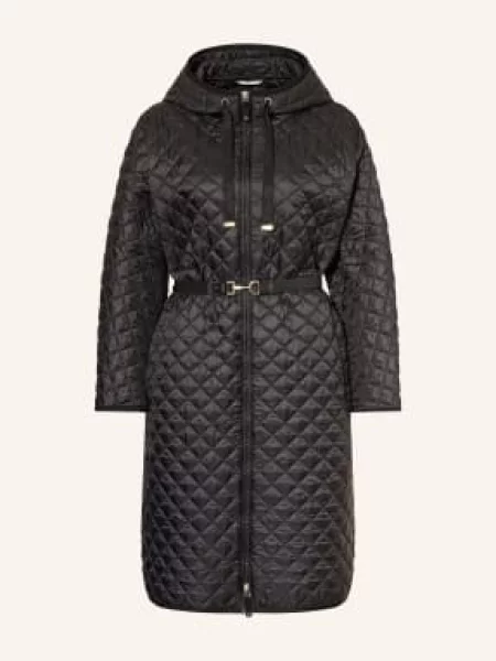 Max Mara The Cube Płaszcz Pikowany Buono schwarz czarny