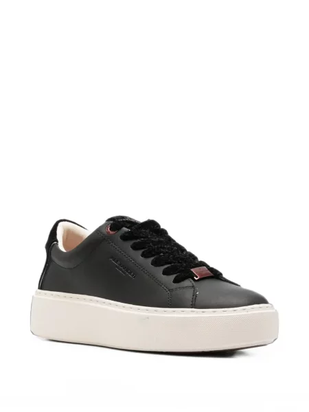 Sneakerși Alexander Smith din piele cu autograf negru