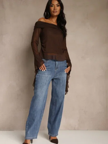 Blugi Analerie Albaștri albastru