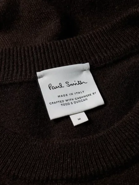 Pulover Paul Smith din cașmir maro