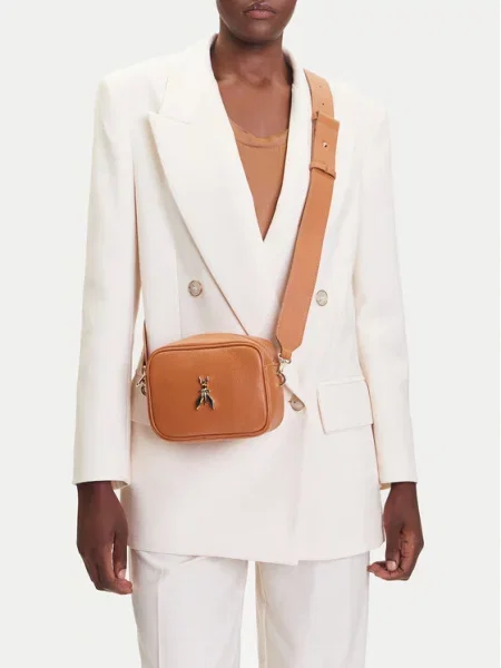 Patrizia Pepe Ročna torba rjava