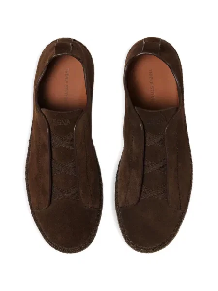 Espadrile Zegna maro