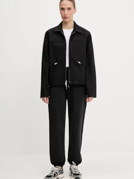 The North Face kurtka Cedar Canvas Work przejściowa oversize czarny