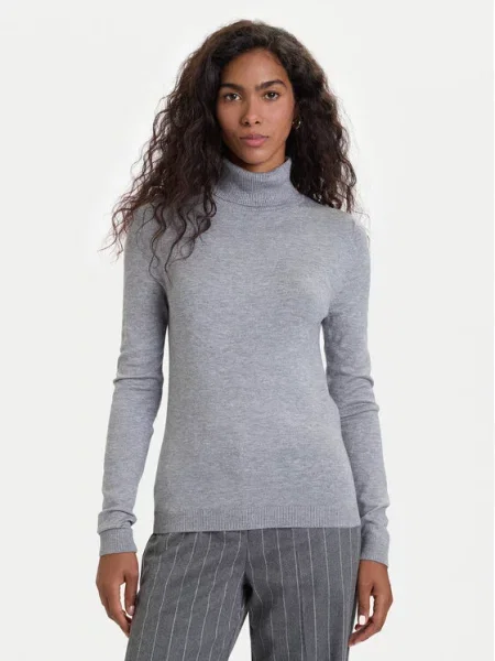 Vero Moda Гольф Happiness сірий