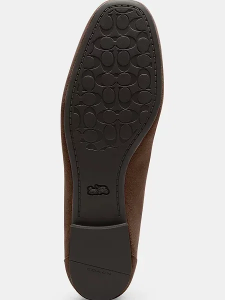 Замшевые мокасины Coach
