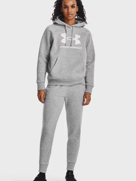 Флісова спортивна кофта Under Armour сіра