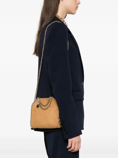 Geantă Stella Mccartney maro
