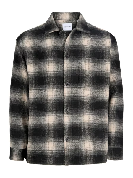 JACK & JONES Cămașă JJESOHO OLLIE / metalic / deschis gri