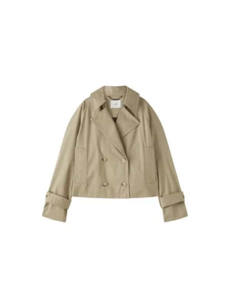 Krótki trencz Joseph beżowy