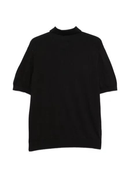 Scurt tricou polo Zegna negru