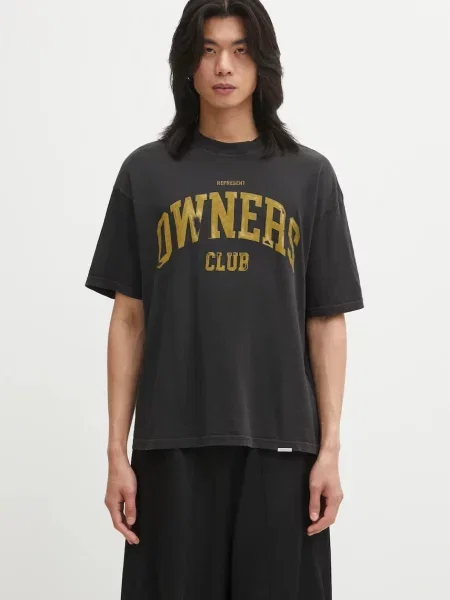 Represent tricou din Owners cu imprimeu gri