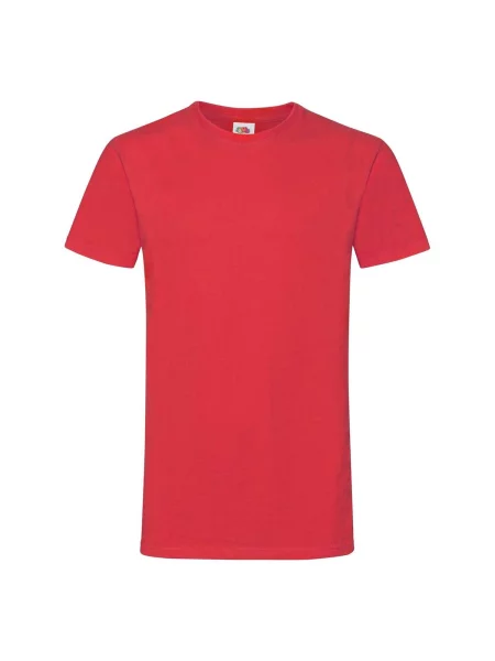 Majica Fruit Of The Loom rdeča