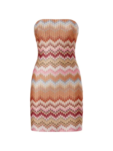 Rochie mini Missoni de costum roz