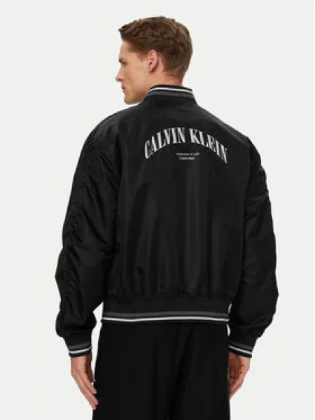 Calvin Klein Jeans Bomber dzseki fekete