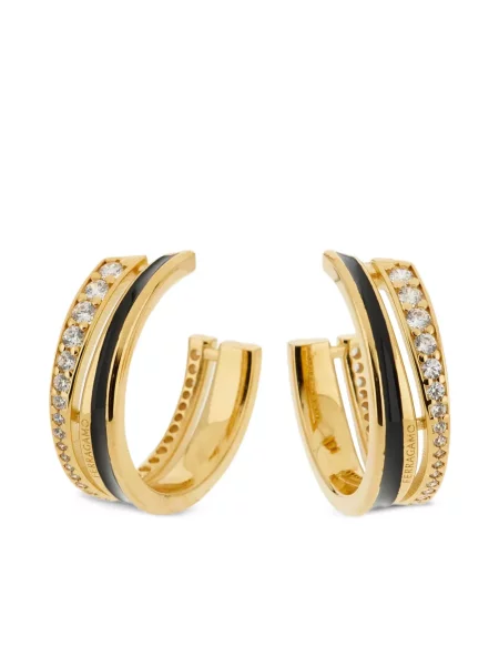 Cercei Ferragamo auriu
