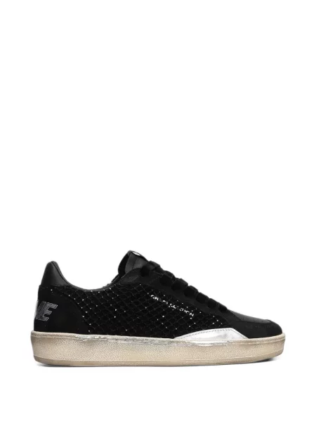 Sneakerși Crime London din piele negru