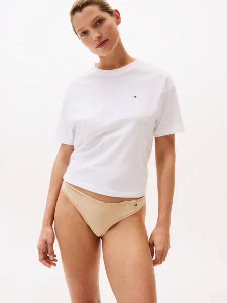 Tommy Hilfiger Underwear Tanga pudră roz
