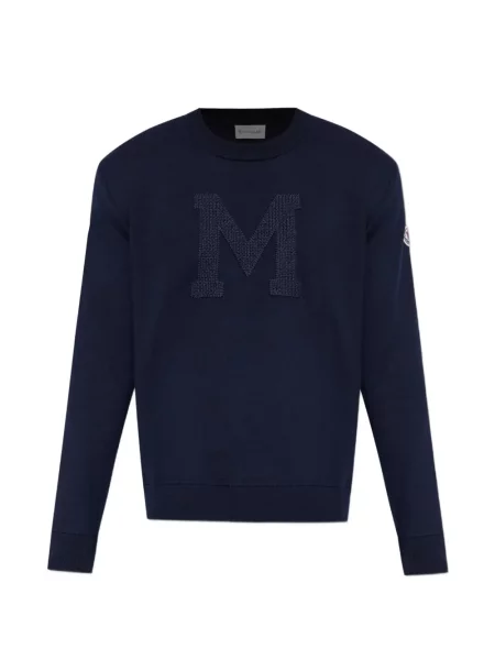 Hanorac Moncler cu autograf albastru
