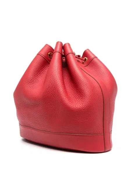 Bucket kabelka Hermès Pre-owned červená