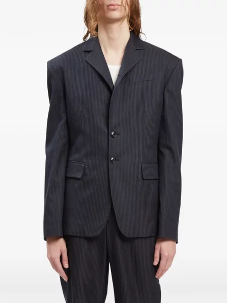 Geacă Ann Demeulemeester albastru