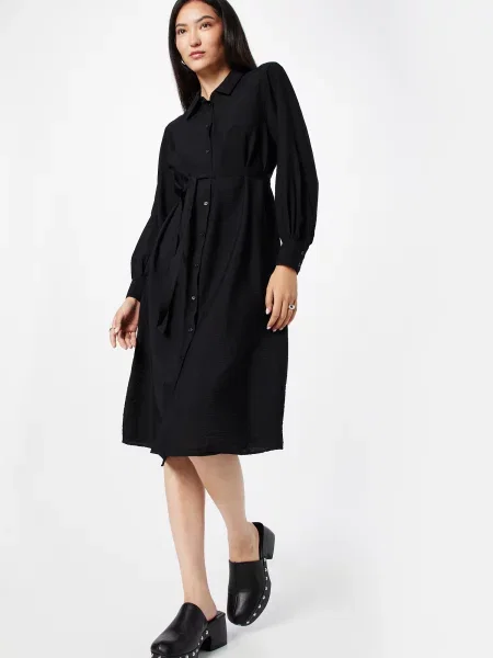 VERO MODA Dolga srajca Pepper' črna