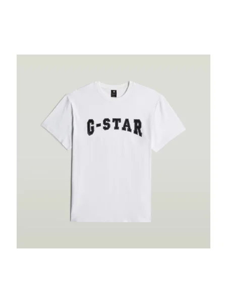 Filc póló G-star Raw fehér