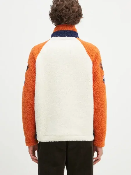 Napapijri hanorac fleece Equipe Fleece bej