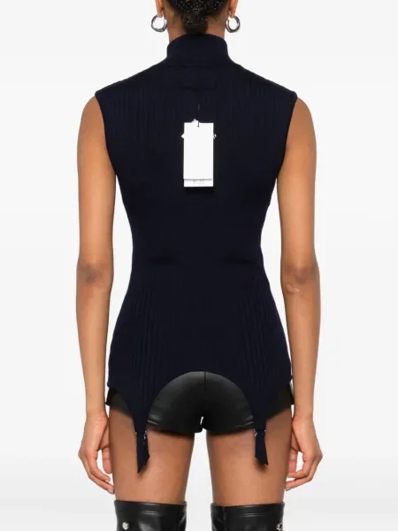 Top Jean Paul Gaultier albastru