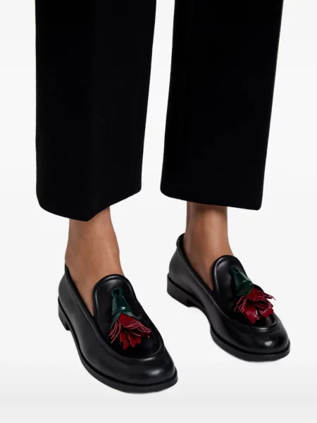 Лоуфъри Proenza Schouler на цветя черно