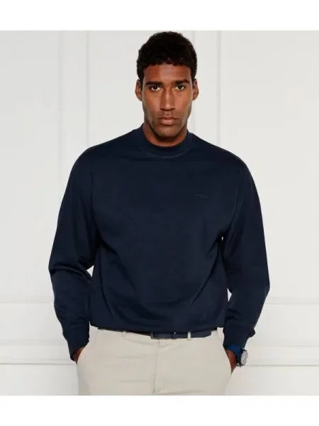 BOSS ORANGE Hanorac We_Denim | Relaxed fit portocaliu