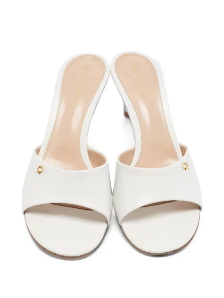 Sandale Gianvito Rossi din piele alb