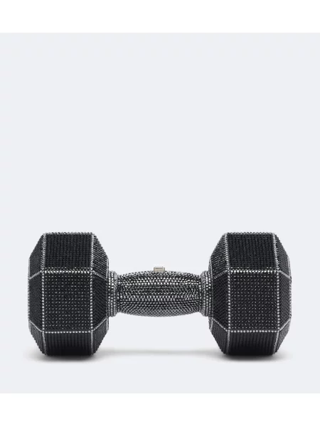 Geantă plic Judith Leiber Couture negru