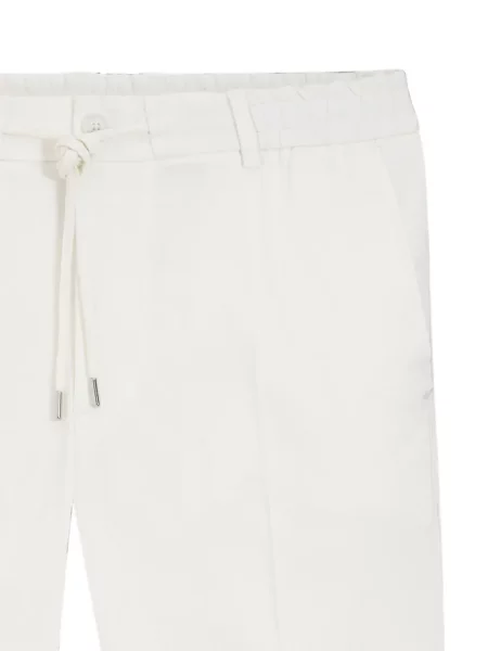 Pantaloni Boss alb