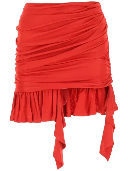 Fusta mini Andreadamo roșu