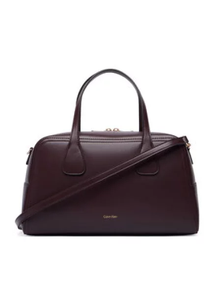 Calvin Klein Táska Ck Medium Bowling Bag Bordó