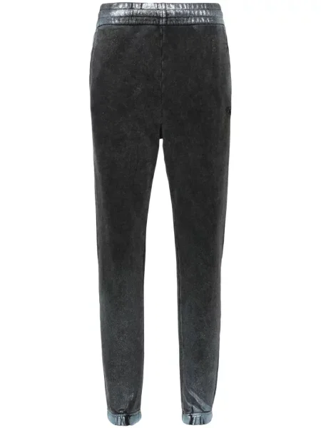 Pantaloni Diesel cu broderie gri