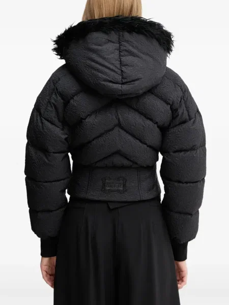 Geacă de blugi Versace Jeans Couture negru
