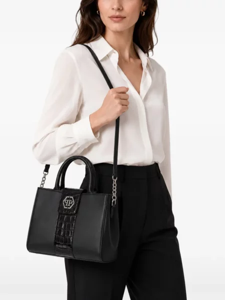 Kabelka Philipp Plein čierna