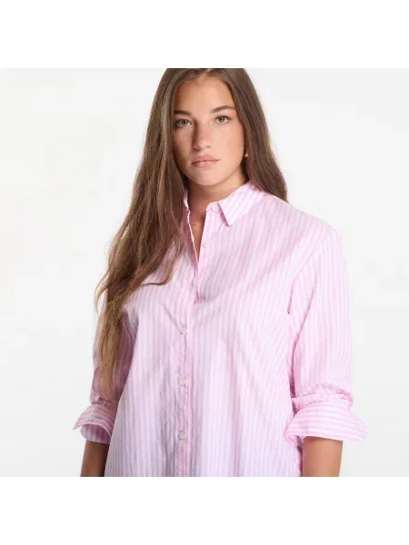 Риза Saint Barth Brigitte Embry Shirt Cotton Stripes V Snoopy Bonjour S