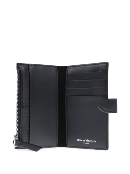 Portofel Maison Margiela din piele negru