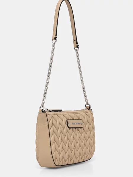 Karl Lagerfeld torebka K/WEAVE beżowy