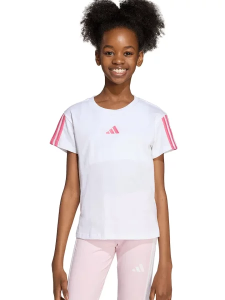 Adidas tričko bílé