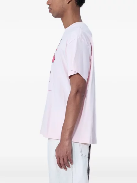 Tricou Story Mfg. cu imagine roz