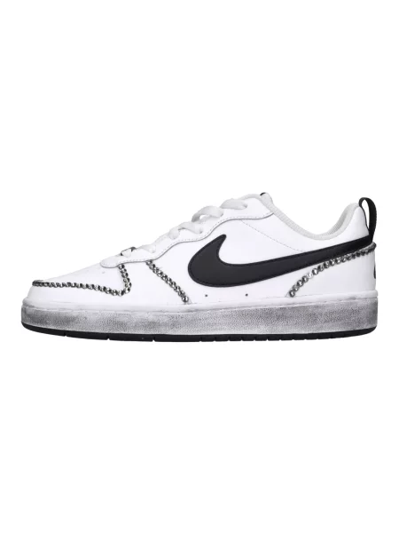 Sneakersy Seddys skórzane białe