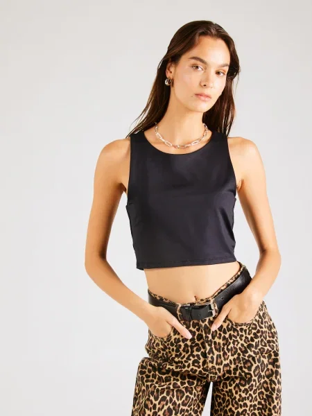 ABOUT YOU Top Florentine' negru