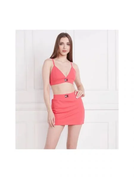 Tommy Jeans Melltartó rózsaszín