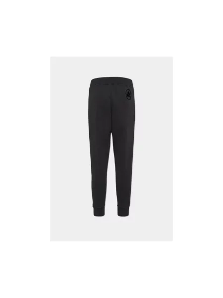 Spodnie dresowe Dsquared2 z logo czarne