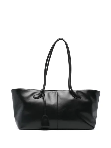 Geanta de piele Low Classic din piele clasică negru